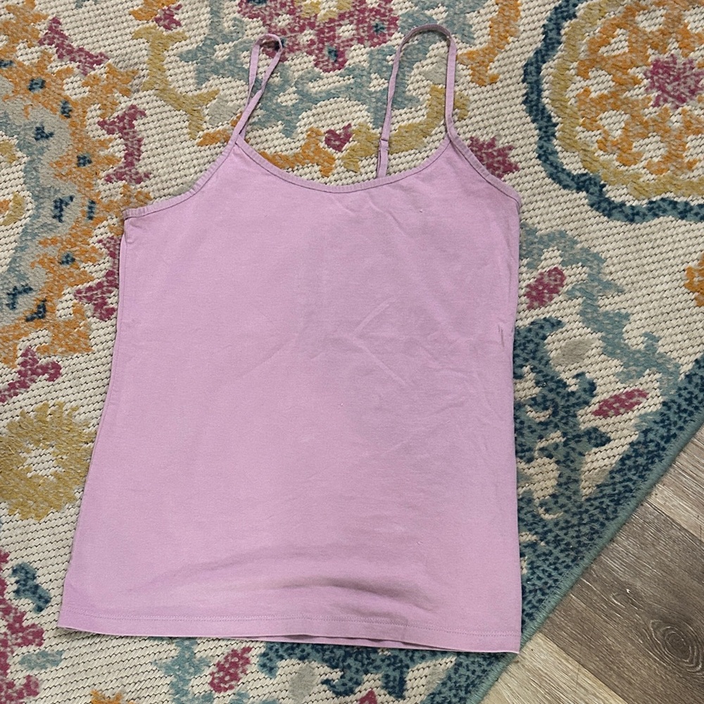 Time and Tru Lilac Spaghetti-Strap Camisole